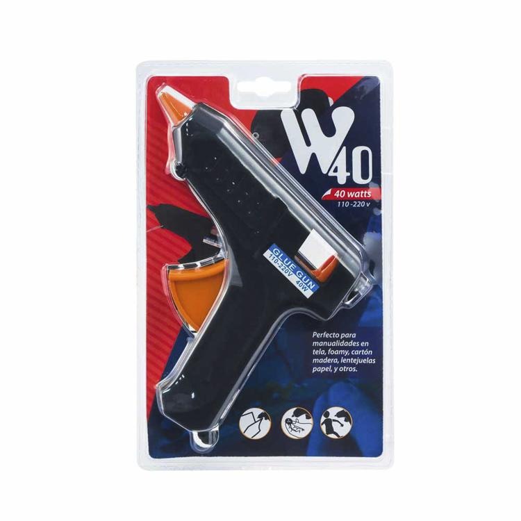 PISTOLA PARA SILICON KREA GRANDE 40W COLORES