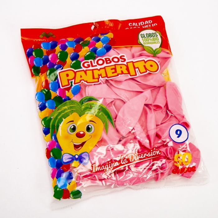 BOLSA DE GLOBOS PALMERITO #9
