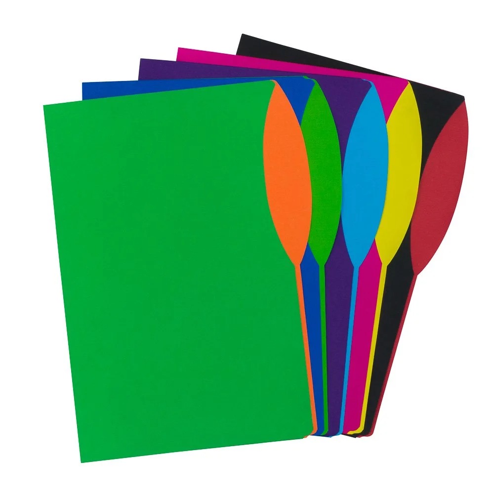 FOLDER FLASHPOP CARTA DE 5 COLORES