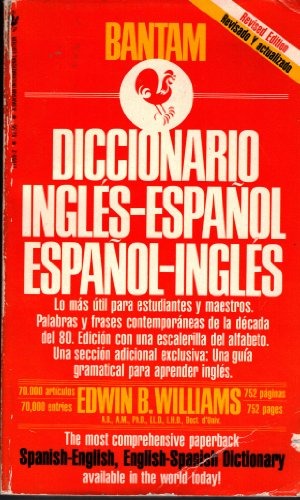 DICCIONARIO INGLES ESPAÑOL BANTAM