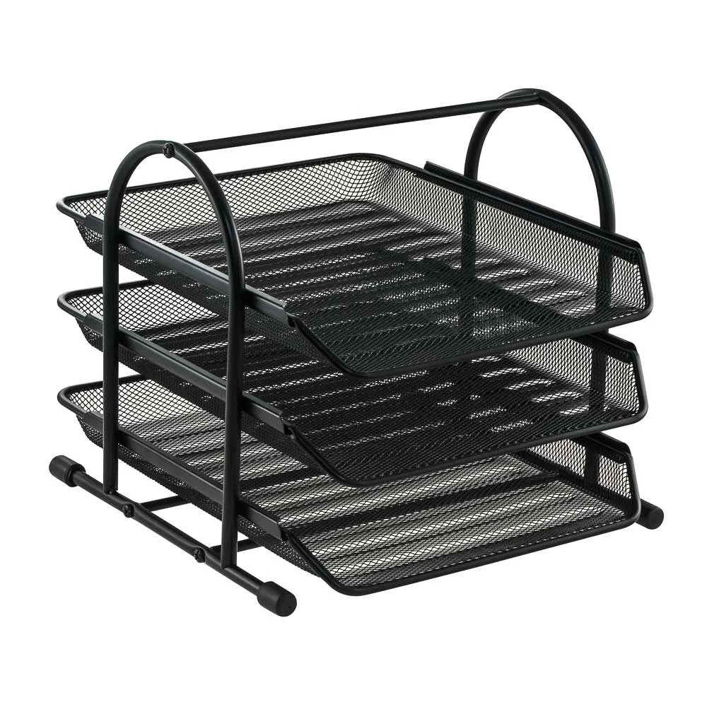 PAPELERA METALICA FAST M3572 TRIPLE