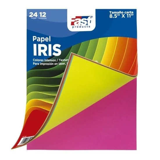 BLOCK PAPEL IRIS TAMAÑO CARTA FAST
